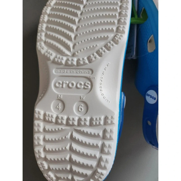 NEW Crocs x General Mills HALLOWEEN Boo Berry Classic Clog Size M4/W6 Monster - Picture 8 of 12